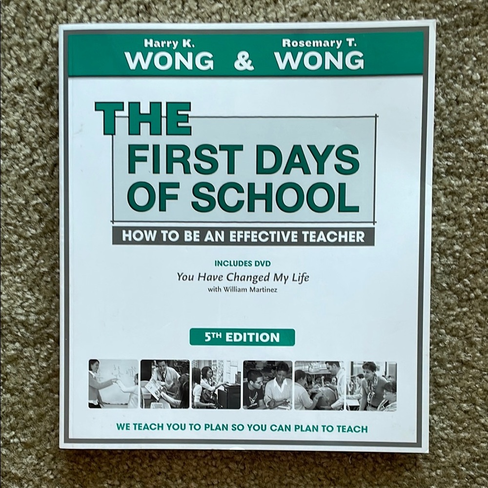 The First Days of School Book